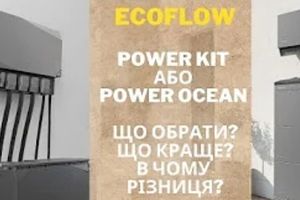 ECOFLOW Power Kit или Power Ocean. Сравнение двух стационарных систем энергопитания. Что лучше
