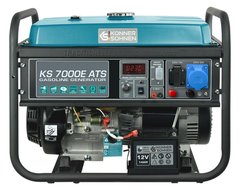 Бензиновий генератор Könner & Söhnen KS 7000E ATS 230V 5 кВт (1508481)