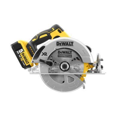 Пила дисковая аккумуляторная DeWALT DCS570P2 1514751 фото