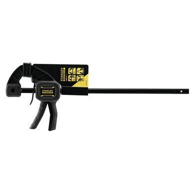 Струбцина FatMax L триггерная з максимальним зусиллям стиснення 135 кг STANLEY FMHT0-83235 1516093 фото