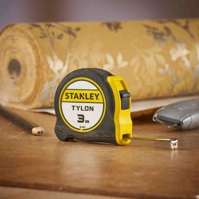 Рулетка измерительная Tylon&trade; длиной 3 м, шириной 12.7 мм, в пластмассовом корпусе STANLEY 0-30-687 1514161 фото