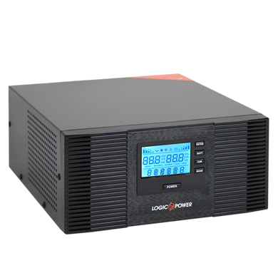 ИБП LogicPower LPM-PSW-1500VA с правильной синусоидой 12V 10A/20A 1500VA 1.05 кВт (202261)