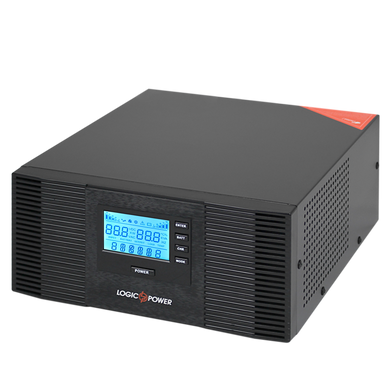 ДБЖ LogicPower LPM-PSW-1500VA з правильною синусоїдою 12V 10A/20A 1500VA 1.05 кВт (202261)