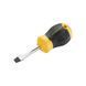 Викрутка Cushion Grip довжиною 45 мм з жалом, що розширюється під шліц SL 6.5 STANLEY STHT16147-0 1515896 фото 1