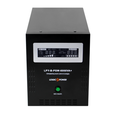 ИБП LogicPower LPY-B-PSW-6000VA+ с правильной синусоидой 48V 10A/20A 6000VA+ 4.2 кВт (202264)