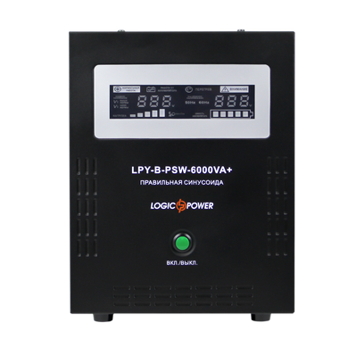 ИБП LogicPower LPY-B-PSW-6000VA+ с правильной синусоидой 48V 10A/20A 6000VA+ 4.2 кВт (202264)