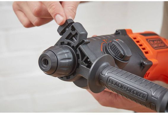 Перфоратор мережевий SDS-Plus BLACK+DECKER BEHS01K 1514706 фото