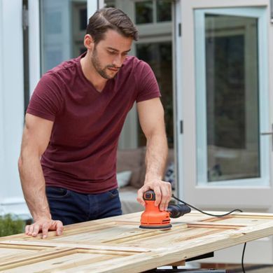 Шліфмашина ексцентрикова мережева BLACK+DECKER BEW210 1514967 фото