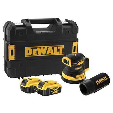 Шлифовальная эксцентриковая аккумуляторная бесщеточная машина DeWALT DCW210P2 1514971 фото