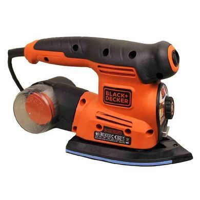 Шліфмашина ексцентрикова мережева BLACK+DECKER KA280K 1514974 фото