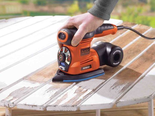 Шліфмашина ексцентрикова мережева BLACK+DECKER KA280K 1514974 фото