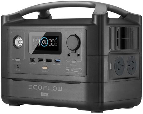 Зарядная станция EcoFlow RIVER Max Международная версия (576 Вт·ч) 600 Вт (1508355)