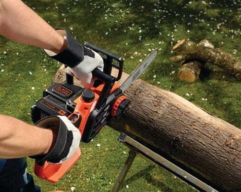 Пила цепная аккумуляторная BLACK+DECKER GKC3630L25 1517910 фото