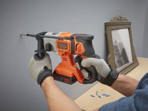 Аккумуляторный перфоратор BLACK+DECKER BCD900D1S 1514678 фото
