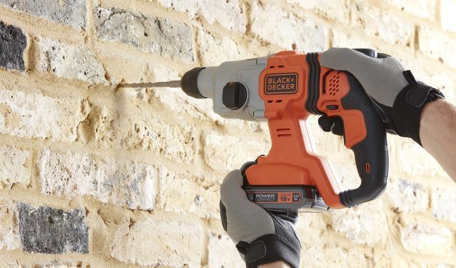 Аккумуляторный перфоратор BLACK+DECKER BCD900D1S 1514678 фото
