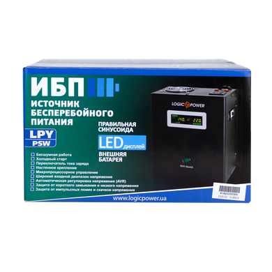ИБП LogicPower LPY-W-PSW-500VA+ с правильной синусоидой 12V 5A/10A 500VA+ 350 Вт (202251)