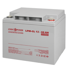 Аккумуляторная батарея LogicPower LPM-GL Гелевый 12V (40 А·г) (202285)