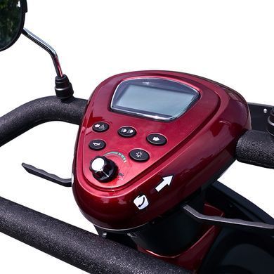 Електроскутер SPRITE-2 (SCE-340-2) red 500Вт 48В 20А&middot;год для людей похилого віку та людей з особливими потребами 1530074 фото