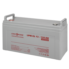 Аккумуляторная батарея LogicPower LPM-GL Гелевый 12V (120 А·г) (202288)