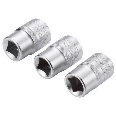 Набір торцевих головок 1/2 Maxi Drive, із шестигранним профілем, 3 шт: 17, 18, 19 мм. STANLEY FMMT17094-0 1514385 фото