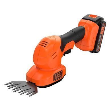 Кущоріз-ножиці акумуляторні BLACK+DECKER BCSS18D1 1513889 фото