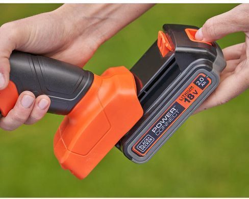 Кущоріз-ножиці акумуляторні BLACK+DECKER BCSS18D1 1513889 фото