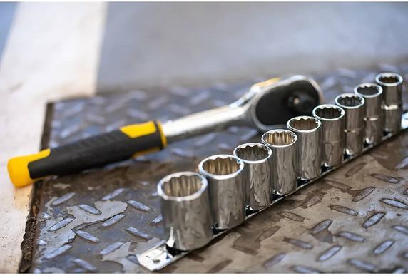 Набір головок торцевих 1/2 з одинадцяти предметів STANLEY STMT82671-0 1514393 фото