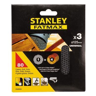 Сітка шліфовальна STANLEY STA39252 1517432 фото