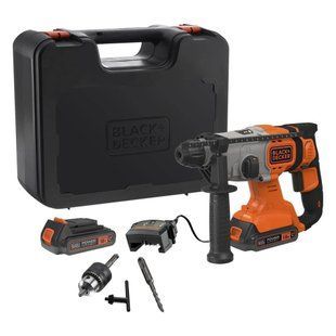 Перфоратор аккумуляторный BLACK+DECKER BCD900E2K 1514679 фото