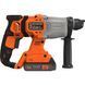 Перфоратор акумуляторний BLACK+DECKER BCD900E2K 1514679 фото 4