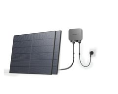 Комплект EcoFlow PowerStream - мікроінвертор 600W + сонячні панелі 2х400