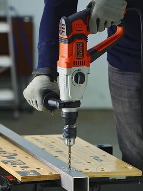 Сетевой перфоратор SDS-Plus BLACK+DECKER BEHS02K 1514707 фото