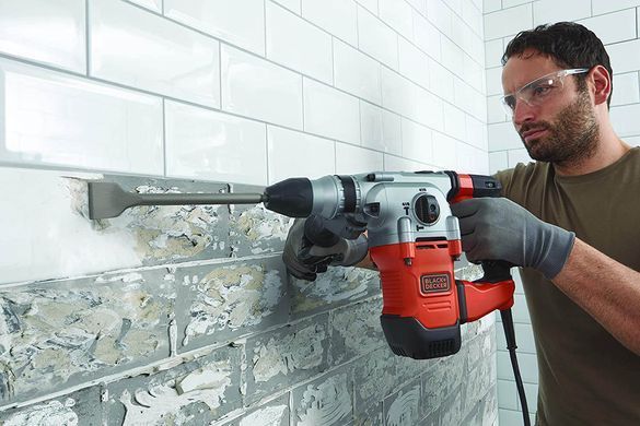 Сетевой перфоратор SDS-Plus BLACK+DECKER BEHS03K 1514708 фото