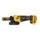 Шліфмашина кутова - болгарка акумуляторна безщіткова DeWALT DCG416VSN 1514908 фото 3